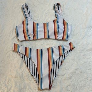 Shein Striped Bikini